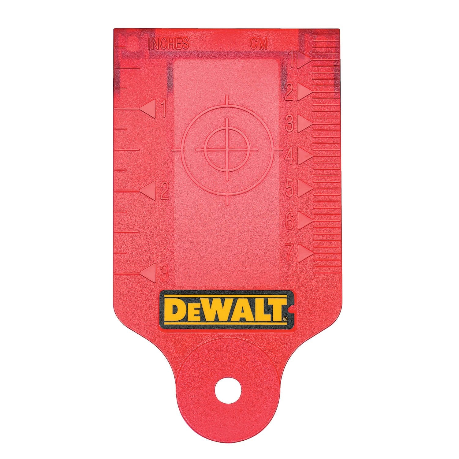 Carte cible laser DEWALT DW0730 pour lasers rotatifs