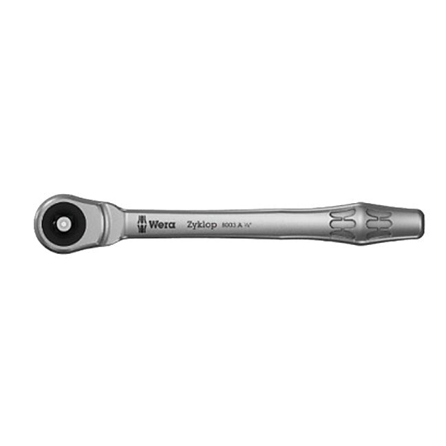 Wera 004003 - 8003 B Zyklop 1/4" Push-Through Ratchet