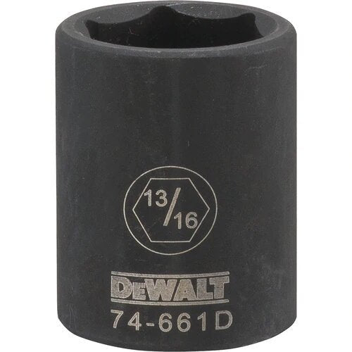 Dewalt  -  DWMT74661OSP  -  1/2 DRIVE IMPACT SOCKET - 6 POINT-13/16"