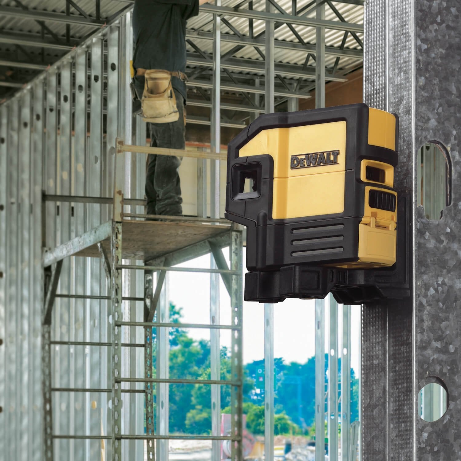 DEWALT DW0851-Spot Beam And Horizontal Line Laser