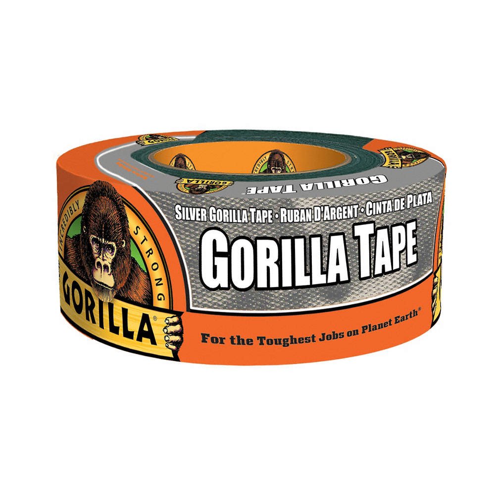 Ruban adhésif Gorilla Tape - Argent, longueur de 30 mètres