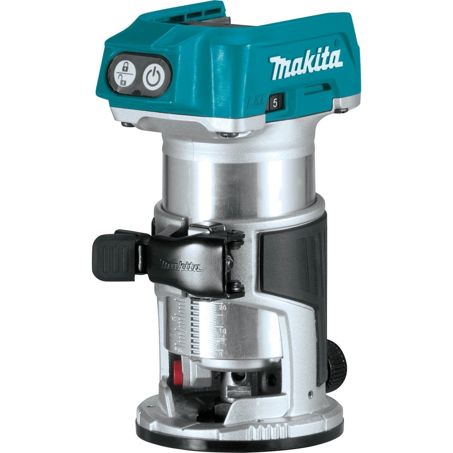Makita DRT50ZX4 18V LXT Brushless Router (Tool only) W/Dust Extraction