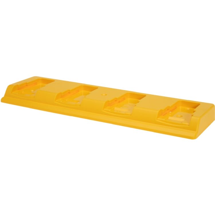 48 Tools BH-FLEX-YEL-04 Yellow Battery Holder for Dewalt 60V Batteries