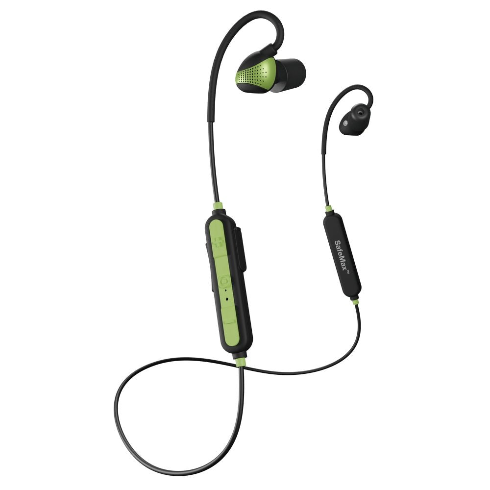 Écouteurs Bluetooth sans fil ISOtunes IT-38 - PRO Aware - Vert vif, réduction active du bruit 