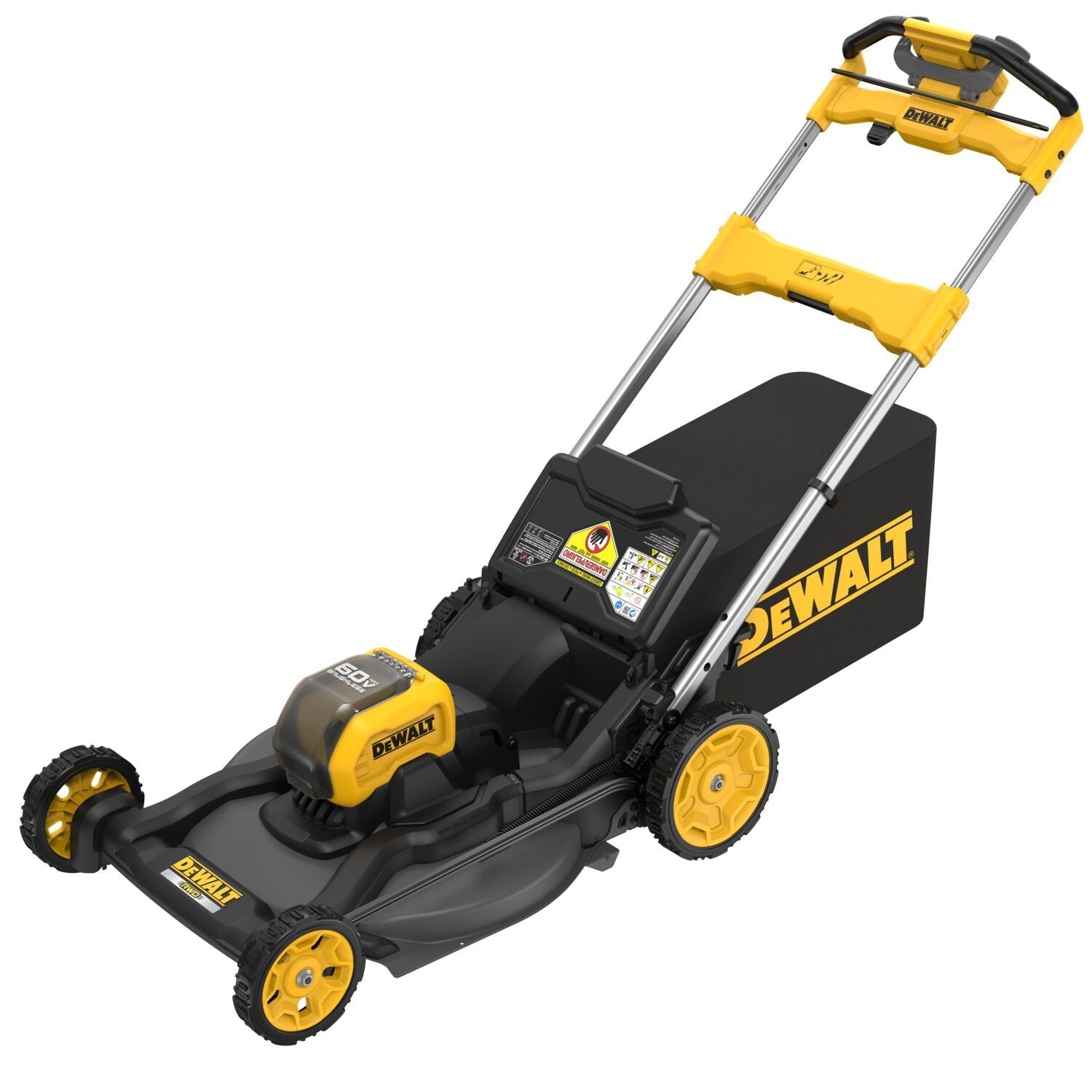 Tondeuse à traction arrière nouvelle génération DEWALT DCMWSP650Y2-CA-60V