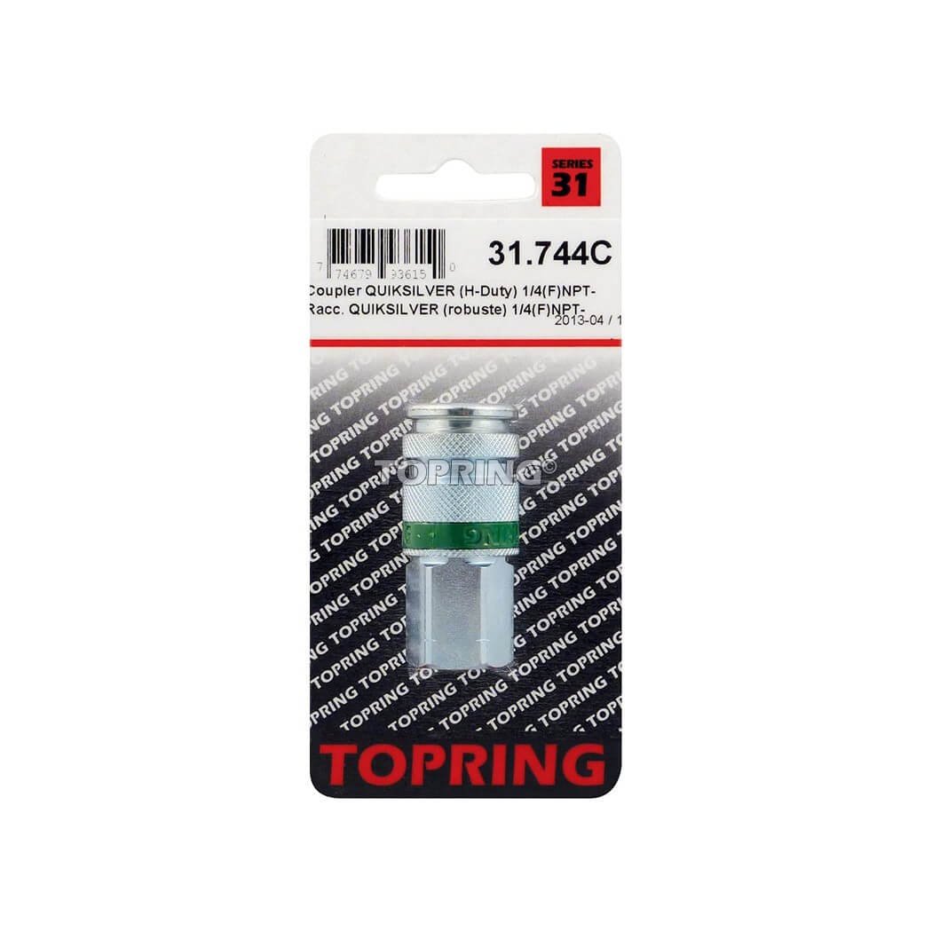 Kupplung QUIKSILVER HD (ULTRAFLO) 1/4(F)NPT 