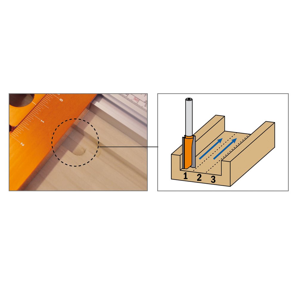 CMT-PGD-1 - PRECISION ROUTER DADO FOR PROFESSIONAL CLAMP