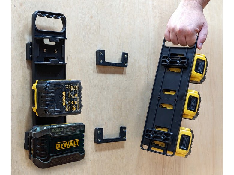 Stealth Mounts BD-DW20-H-1 – Support de batterie DeWalt avec poignée