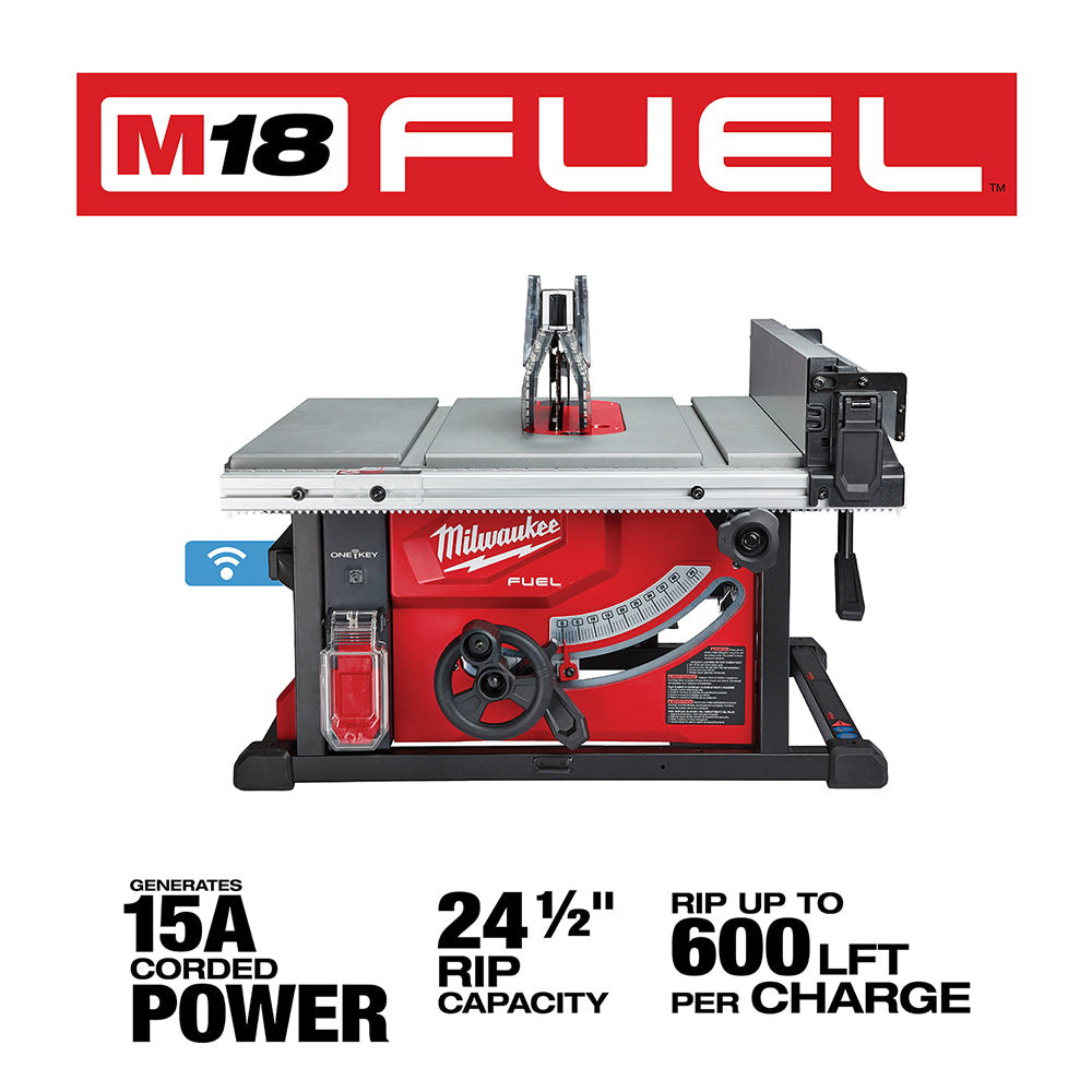 Milwaukee 2736-20  -  M18 FUEL™ 8-1/4" Table Saw w/ One-Key™