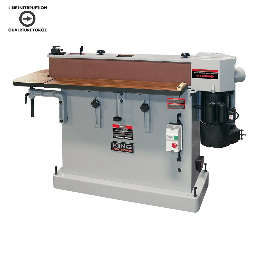 King Canada KC-108-OSC  -  6" X 108" OSCILLATING EDGE SANDER