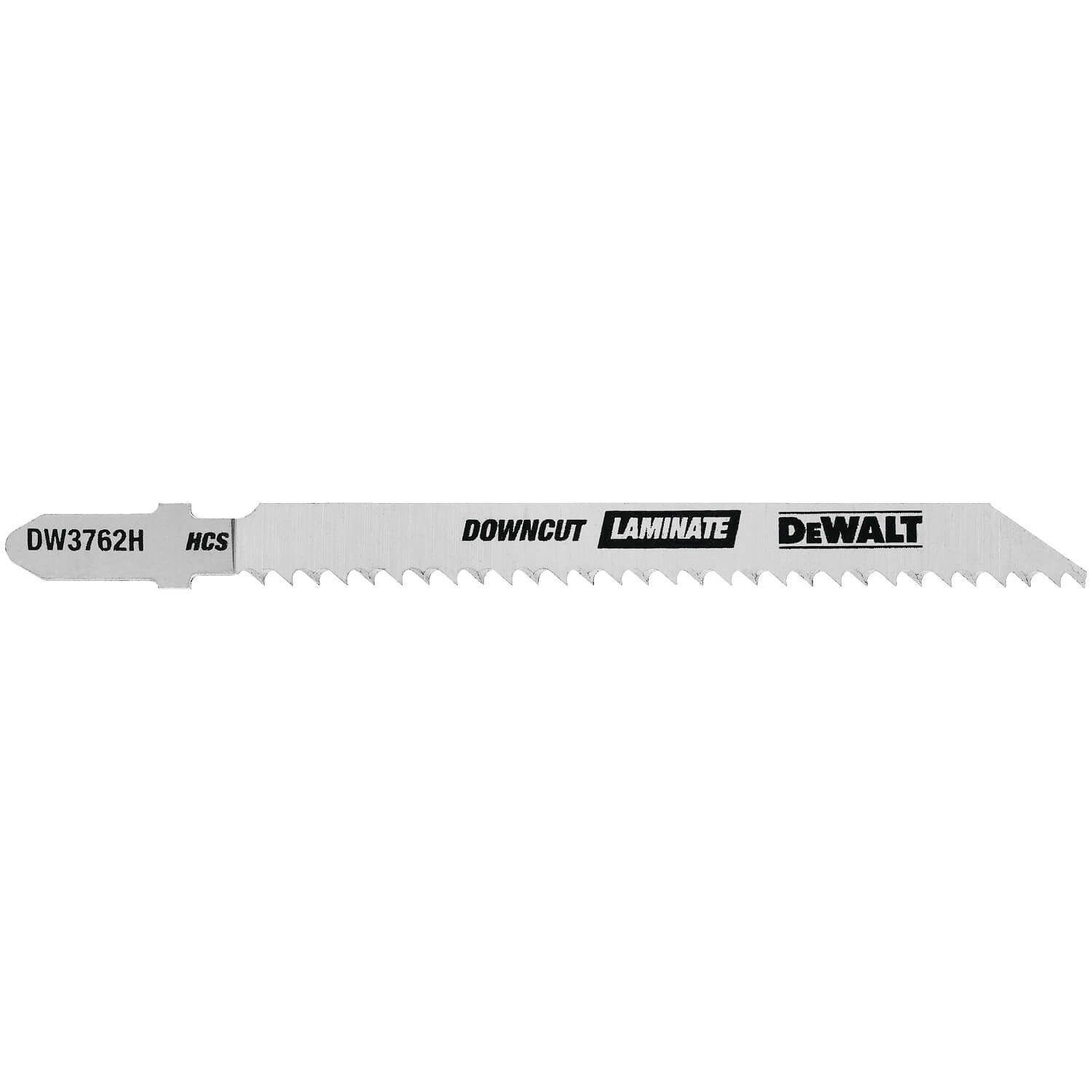 DEWALT DW3762H 4-Inch 10TPI Laminate Down Cutting HSC T-Shank Jig Saw Blade (5-Pack)