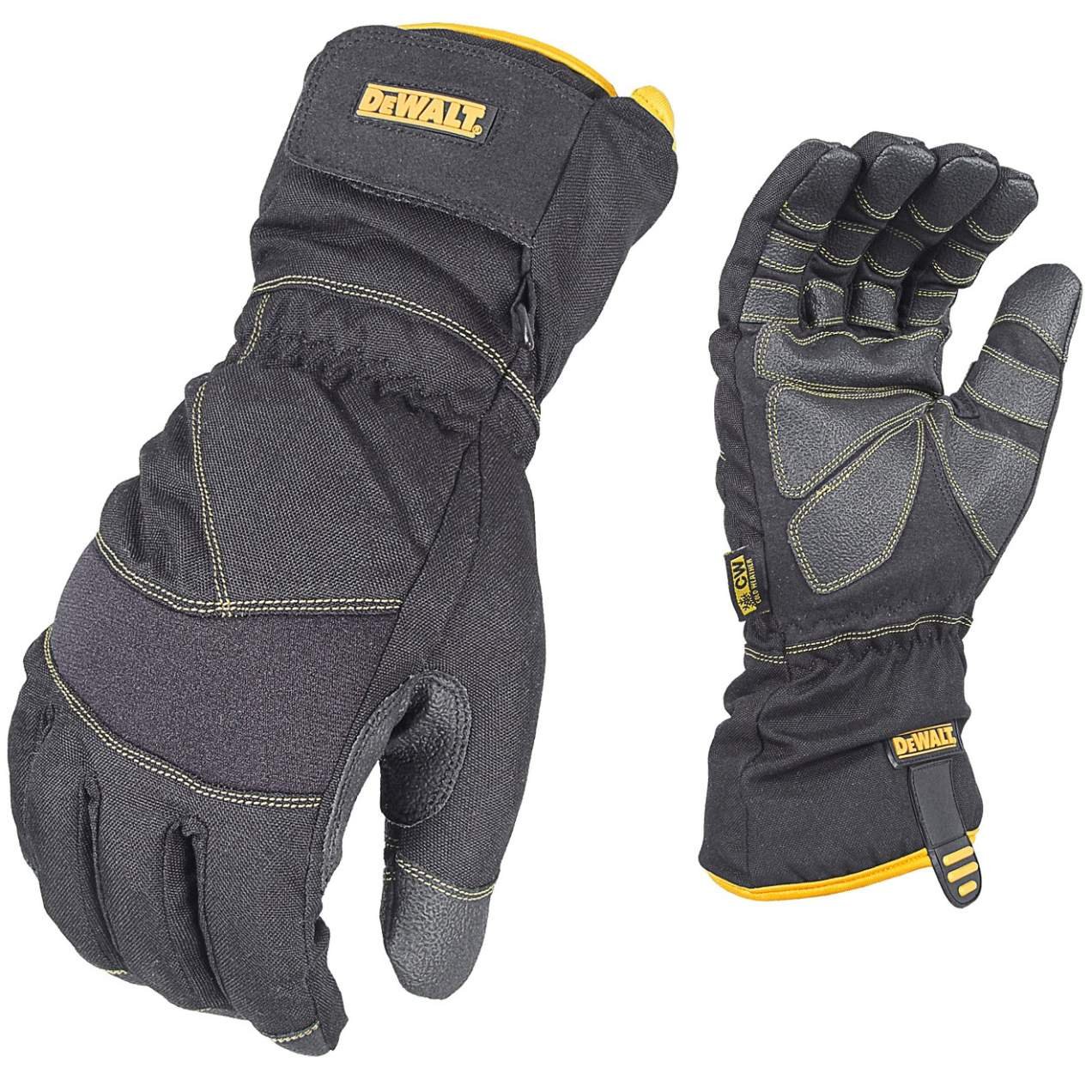 Gants de travail isolants DeWalt DPG750 100 g pour conditions extrêmes et froid