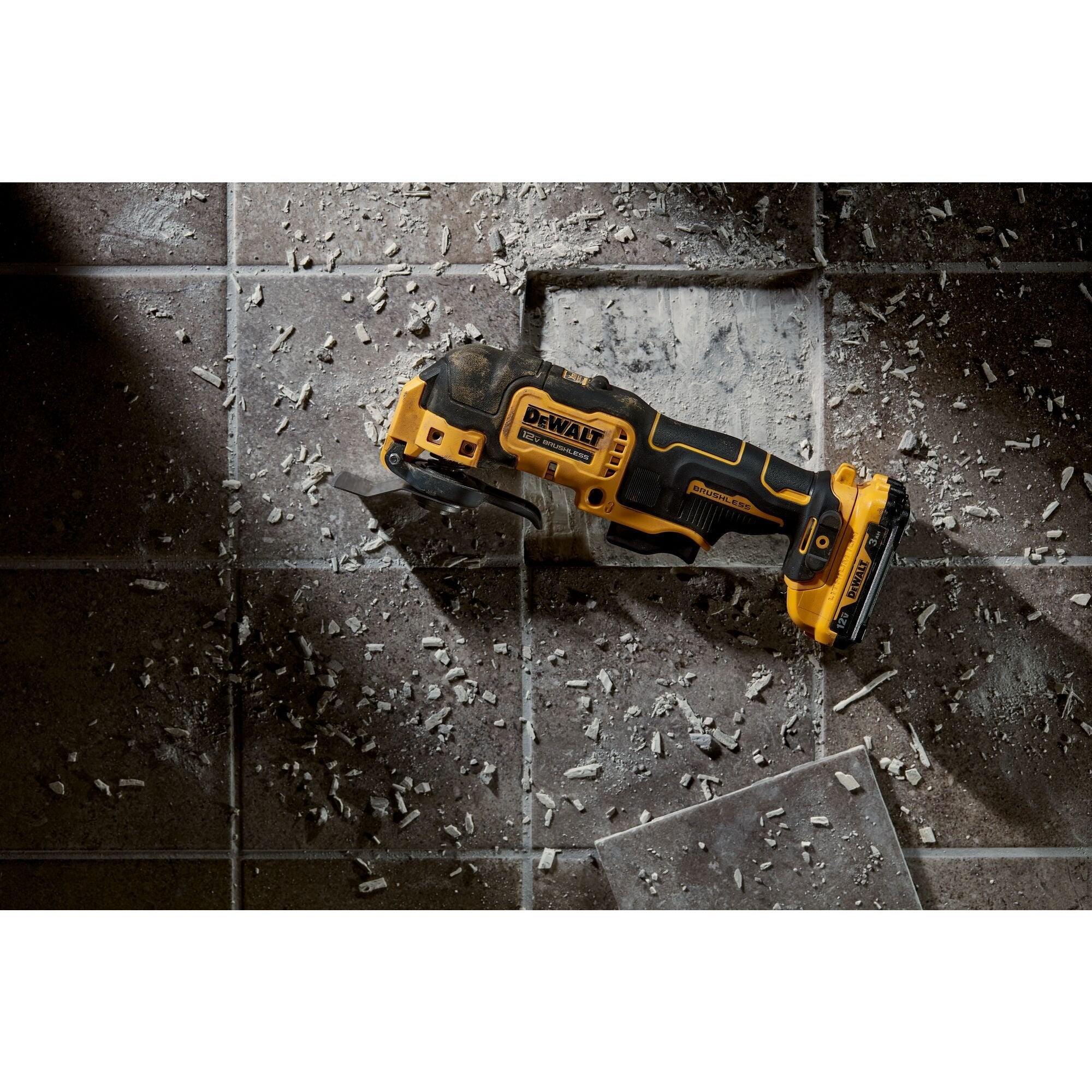 DEWALT DCS353G1 XTREME™ 12V MAX* Bürstenloser Akku-Oszillationswerkzeugsatz