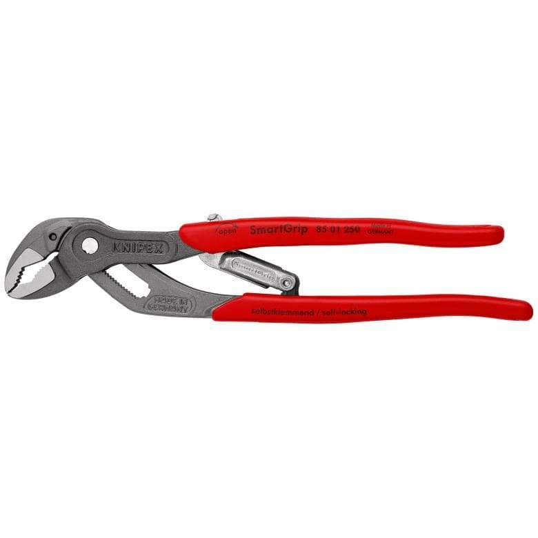 Knipex 8501250US - 10" SmartGrip® Water Pump Pliers with Automatic Adjustment