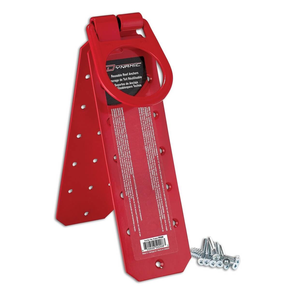 Dynamic FP09R - ROOF ANCHOR REUSABLE W SCREWS