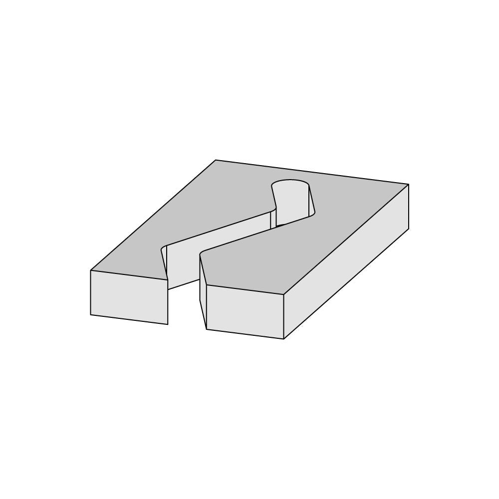 CMT 84211  -  FIBERGLASS AND FIBER CEMENT BURR BIT