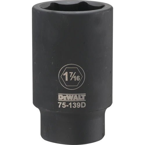 Dewalt DWMT75139OSP -  3/4 DRIVE DEEP IMPACT SOCKET - 6 POINT-1-7/16"