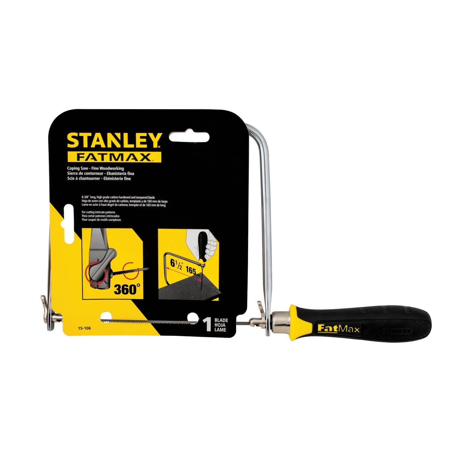 STANELY  15-106  -  6-3/4 IN FATMAX® COPING SAW
