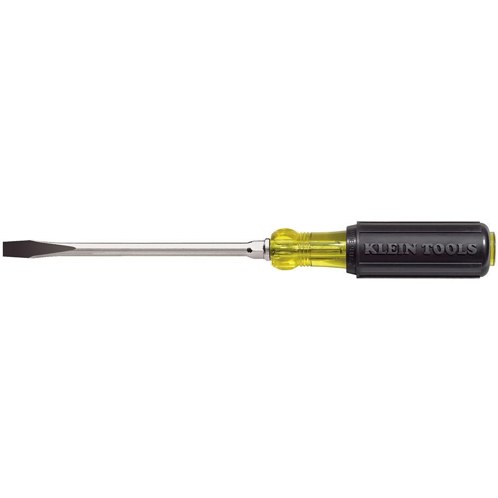 Klein KLE-602-4 - 1/4-Inch Keystone Screwdriver, 4-Inch Round Shank