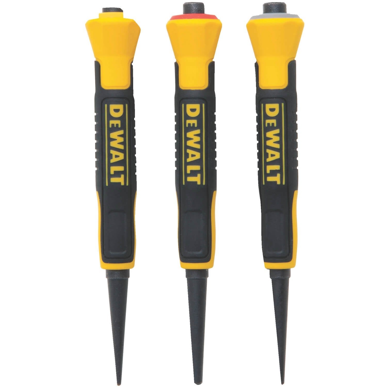 Coffrets de clous bi-matière DEWALT DWHT58018-1/32", 2/32", 3/32"