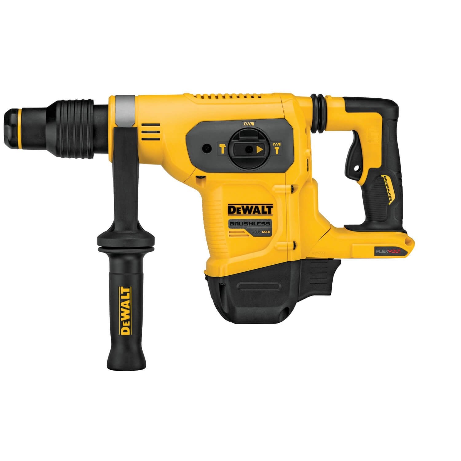 DEWALT DCH481B-60V MAX* XTREME Akku-Bohrhammer, bürstenlos, 1-9/16 Zoll, SDS Max – nur Werkzeug