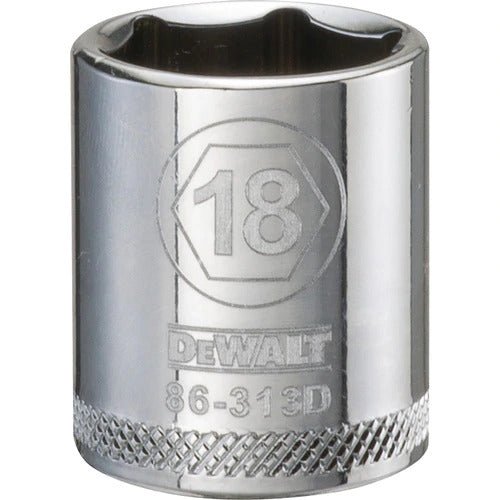 Dewalt DWMT86313OSP -  3/8'' DRIVE  SOCKET 6POINT  - 18MM