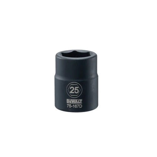 Dewalt DWMT75167OSP -  3/4 DRIVE IMPACT SOCKET - 6 POINT 25MM