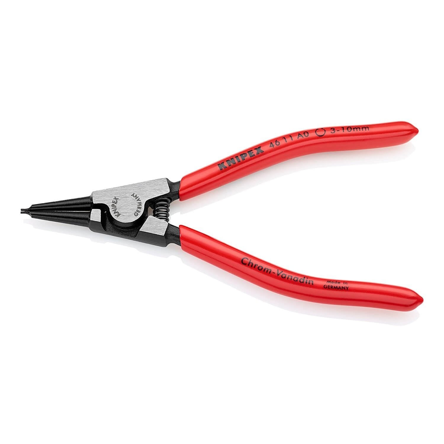 Knipex 4611A0 External Straight Retaining Ring Pliers 5.75-Inch