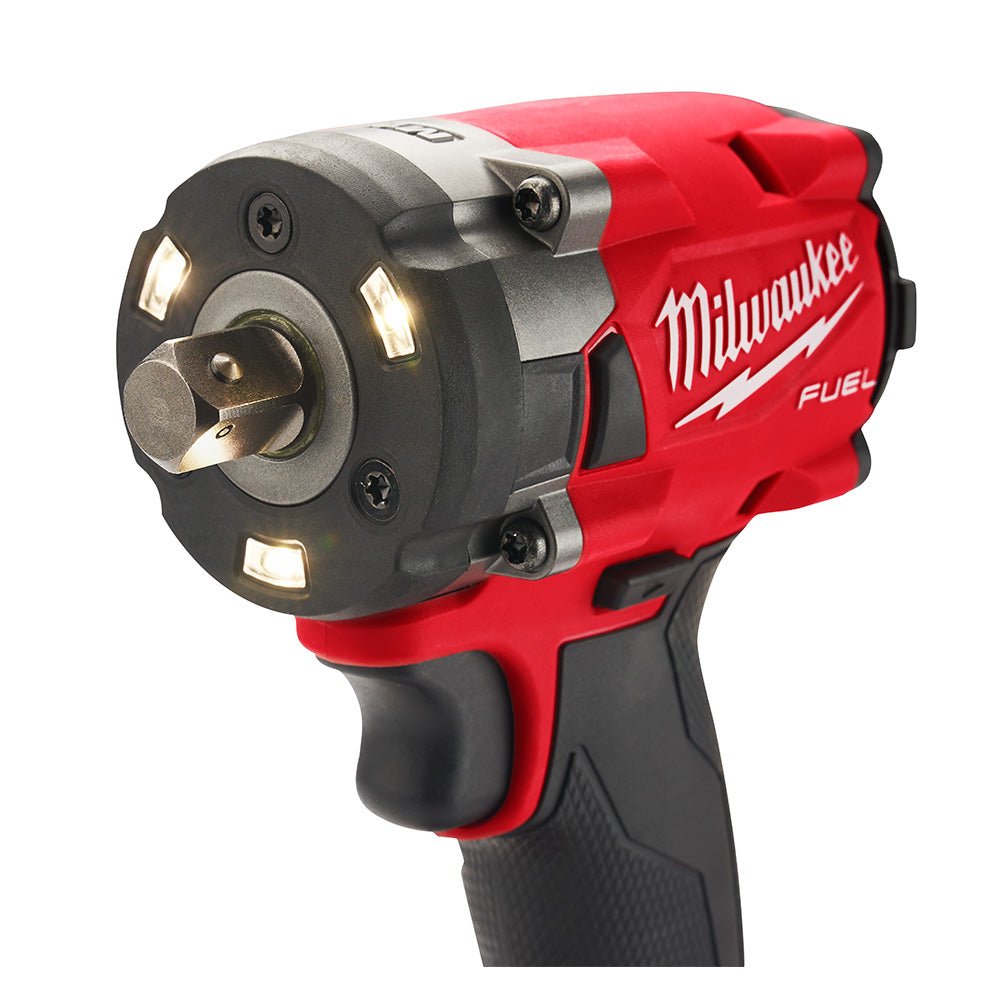 Milwaukee 2855P-22  -  M18 Fuel 1/2" Compact Impact Wrench - Pin Detent - Kit