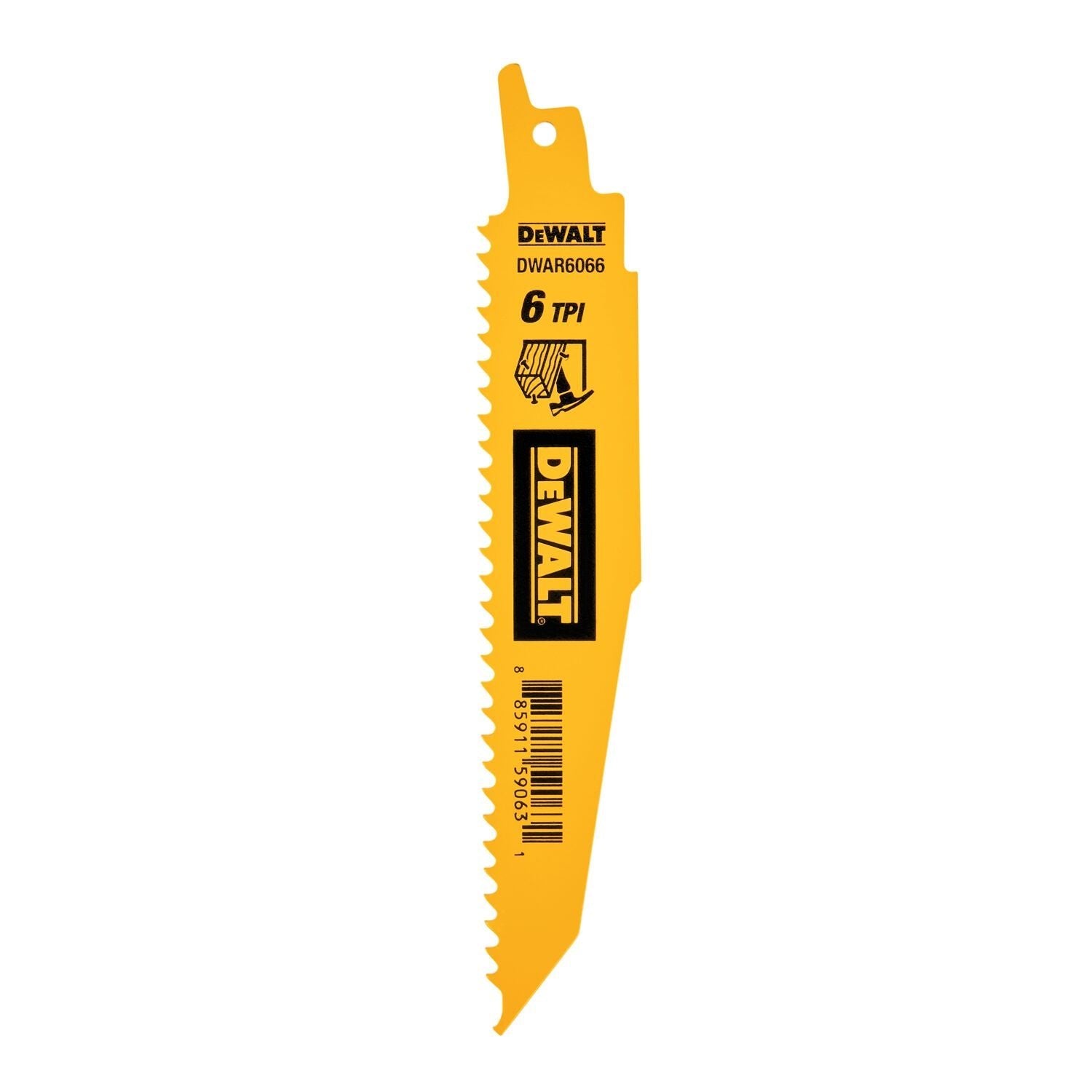 DEWALT DWAR6066-6 po 6 dents par pouce 6066 - Paquet de 5