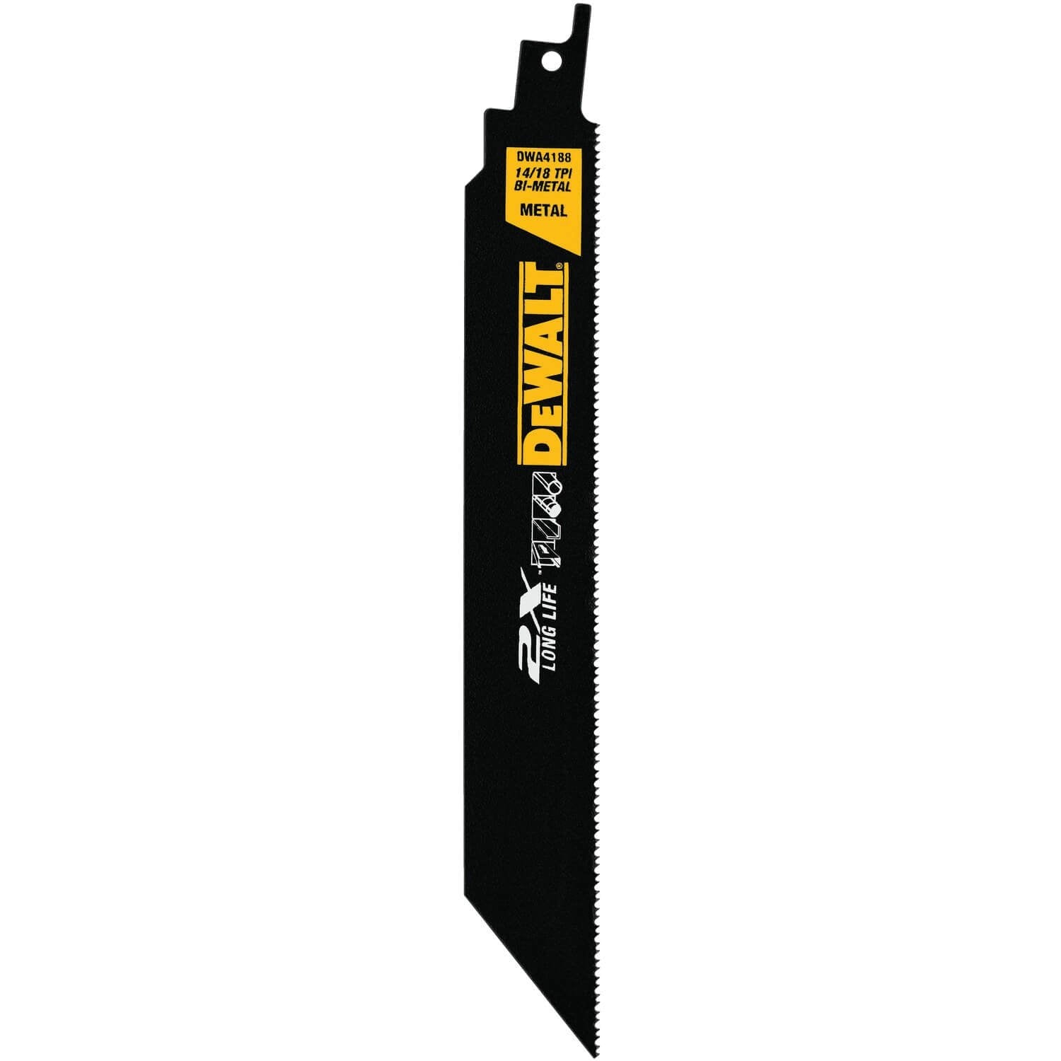 DEWALT DWA4101 Bi-Metal 2X Reciprocating Saw Blade Set, 8-Piece