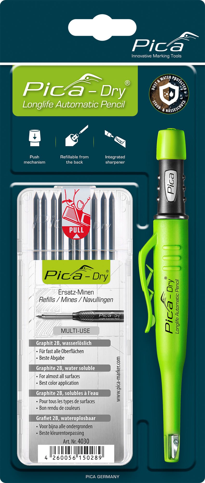 Pica - PICA-3030 - Crayon automatique Dry Longlife