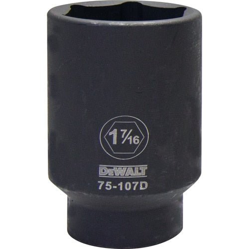 DEWALT DWMT75107OSP-6 Pt 1/2" Deep Drive Impact Socket 1-7/16In SAE