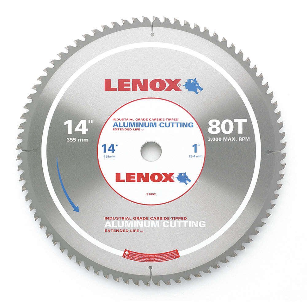 Lame de coupe en aluminium Lenox 21882 - 7-1/4" 60T 