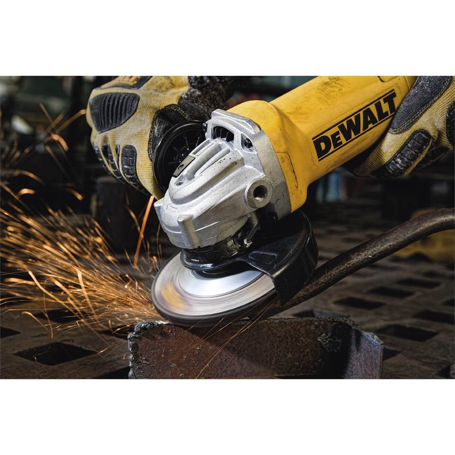 DEWALT DWE402-Angle Grinder Tool, Paddle Switch, 4-1/2-Inch, 11-Amp