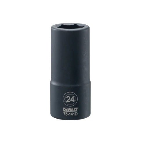 Dewalt DWMT75141OSP -  3/4 DRIVE DEEP IMPACT SOCKET - 6 POINT 24MM