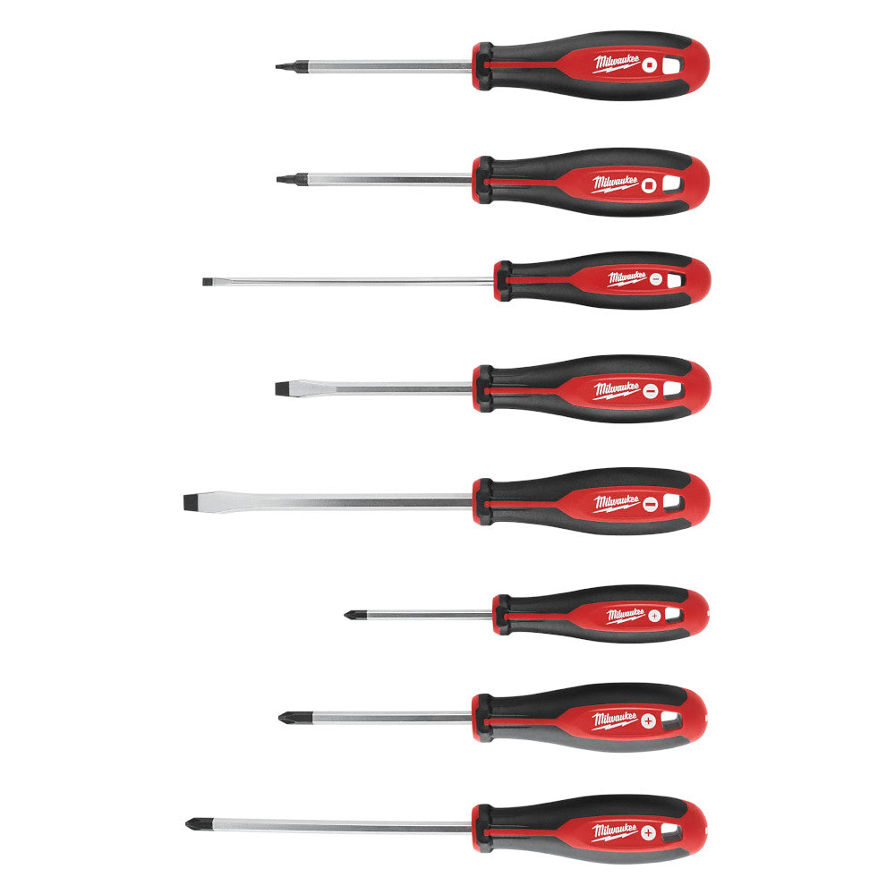 Milwaukee 48-22-2718 - 8pc Screwdriver Kit w/ Square