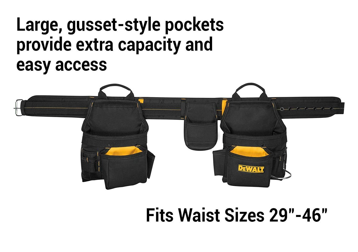 DeWALT DG5640 - Deluxe-Zimmermannsschürze mit 16 Taschen