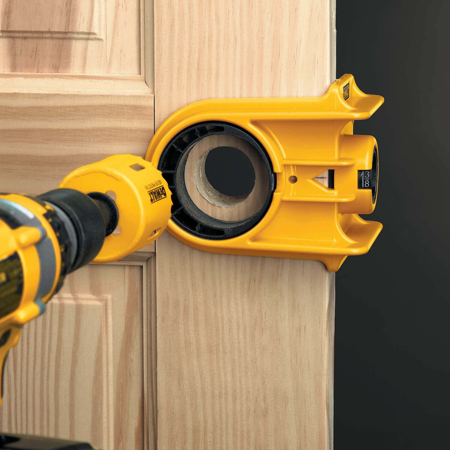 DEWALT D180004 - Kit d'installation de serrure de porte, bimétallique