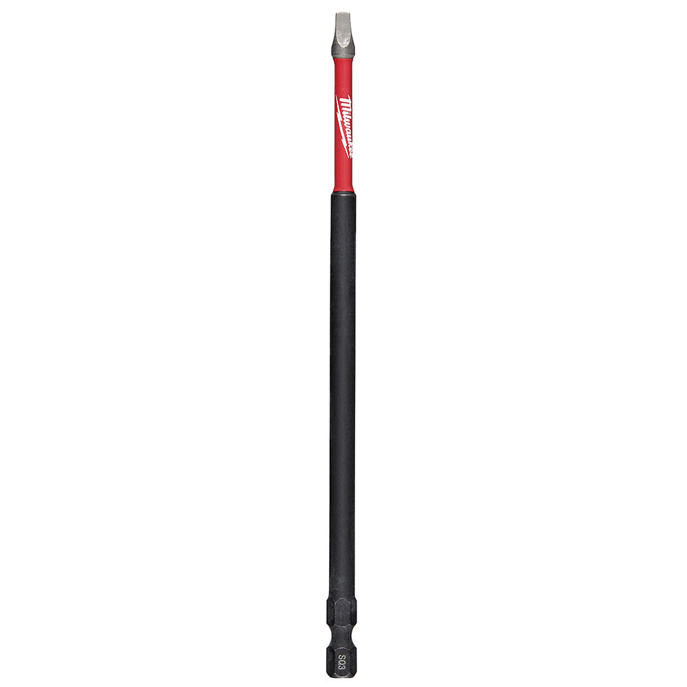 Milwaukee 48-32-4816  -  SHOCKWAVE™ 6” Impact Square Recess #3 Power Bits