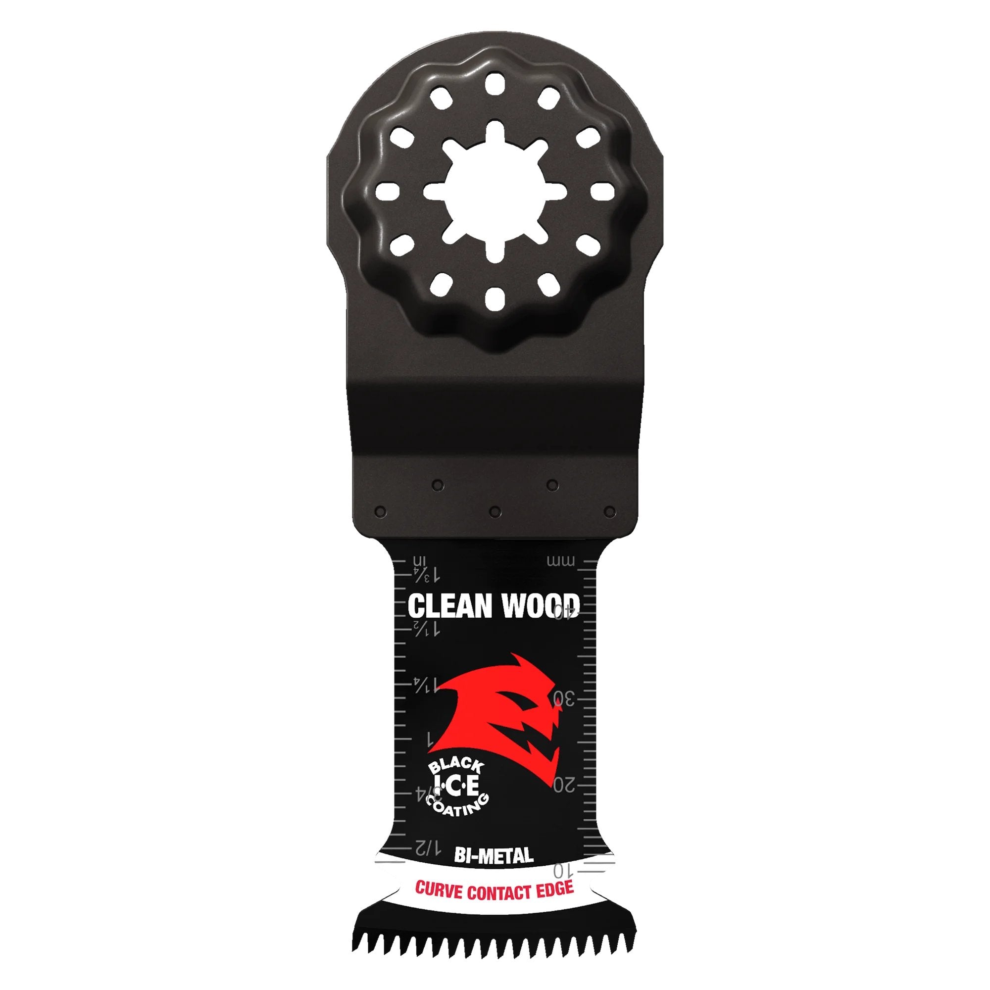 Diablo DOS125JBW3 - 1-1/4 in. Starlock Bi-Metal Oscillating Blades for Clean Wood 3 pack