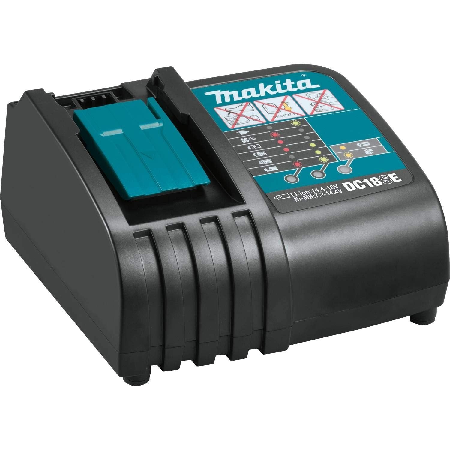 Chargeur automobile Makita DC18SE 18 V Li-Ion 