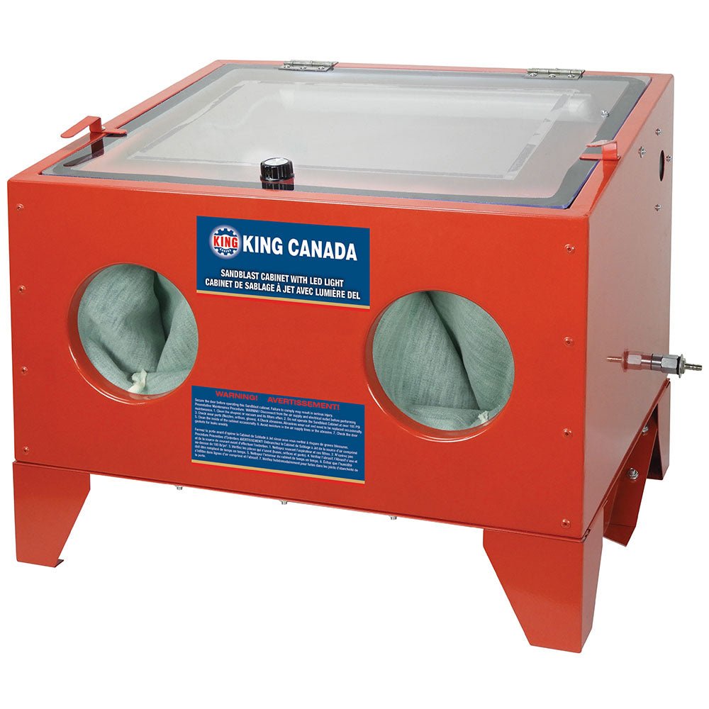 King KSB-110N-LED - Sandblaster Cabinet with LED Light