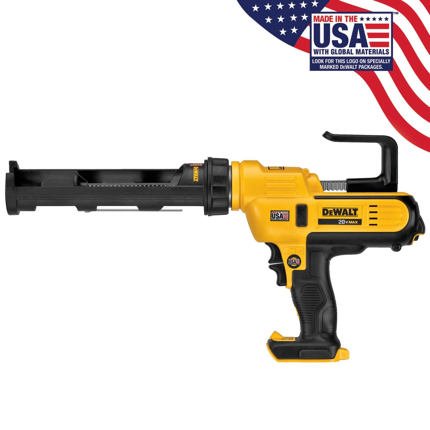 Pistolet à colle DEWALT DCE560B-20V MAX* 10 oz / 300 ml (outil uniquement)