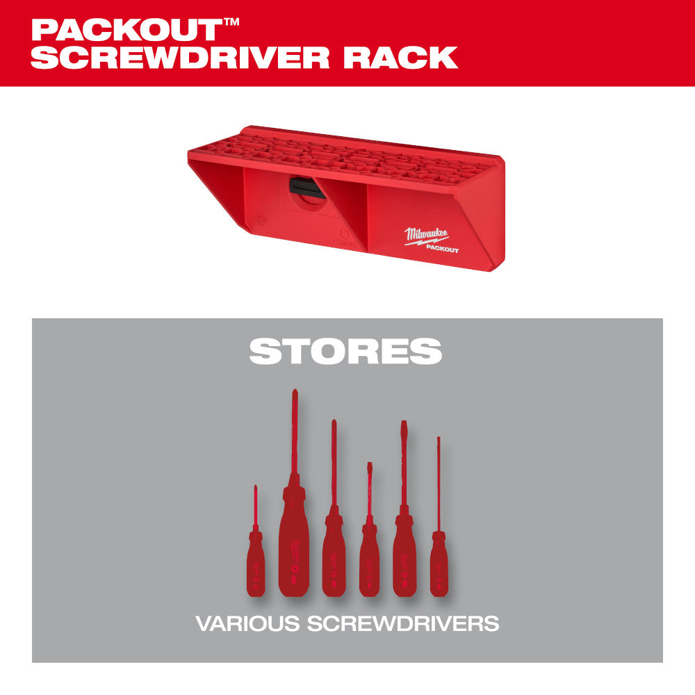 Milwaukee 48-22-8341 - PACKOUT™ Screwdriver Rack