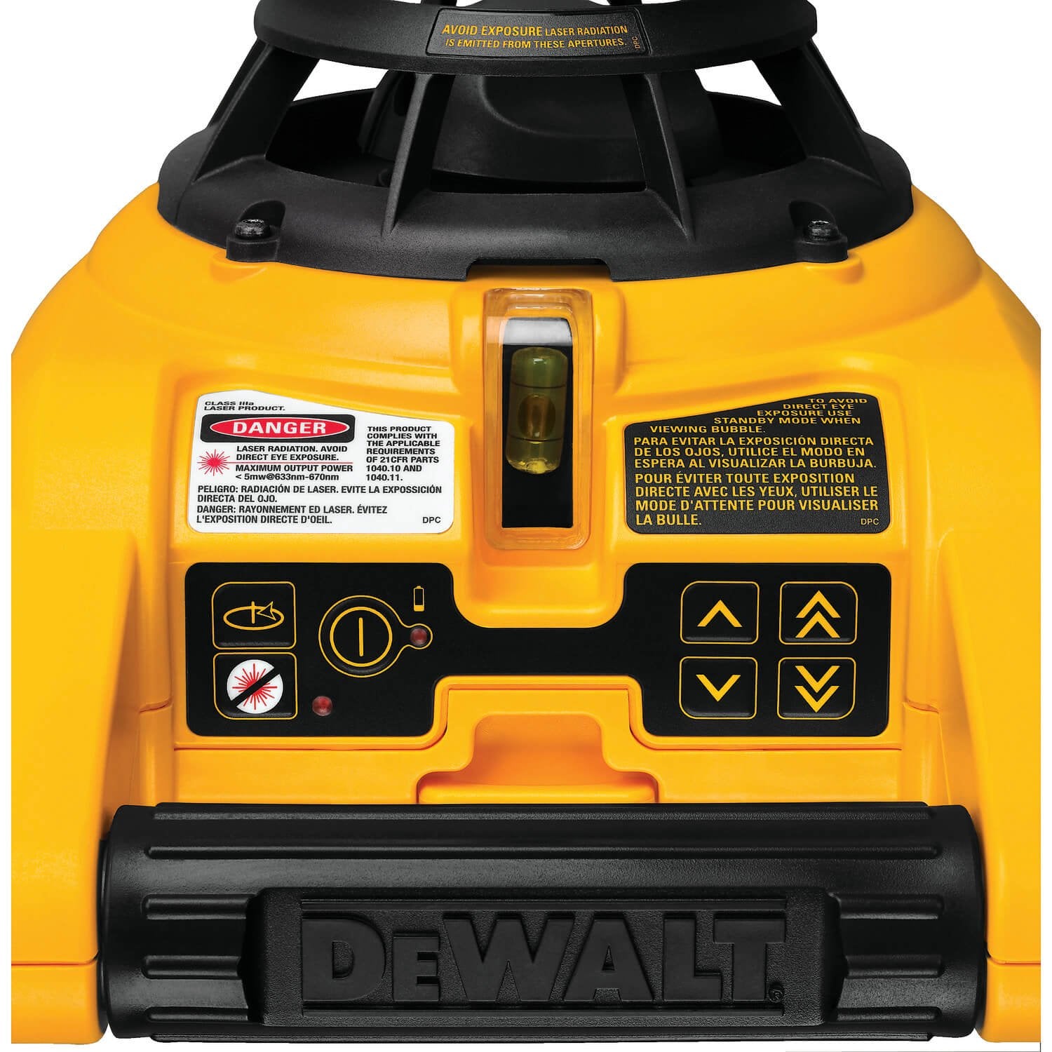 DEWALT DW074KD Rotationslaser-Kit mit Laserdetektor