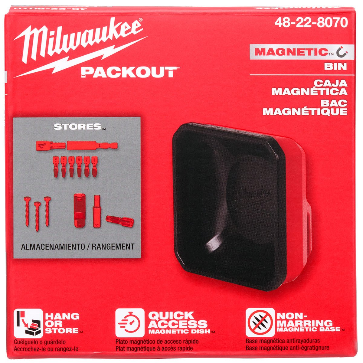 Milwaukee  48-22-8070 - PACKOUT™ Magnetic Bin