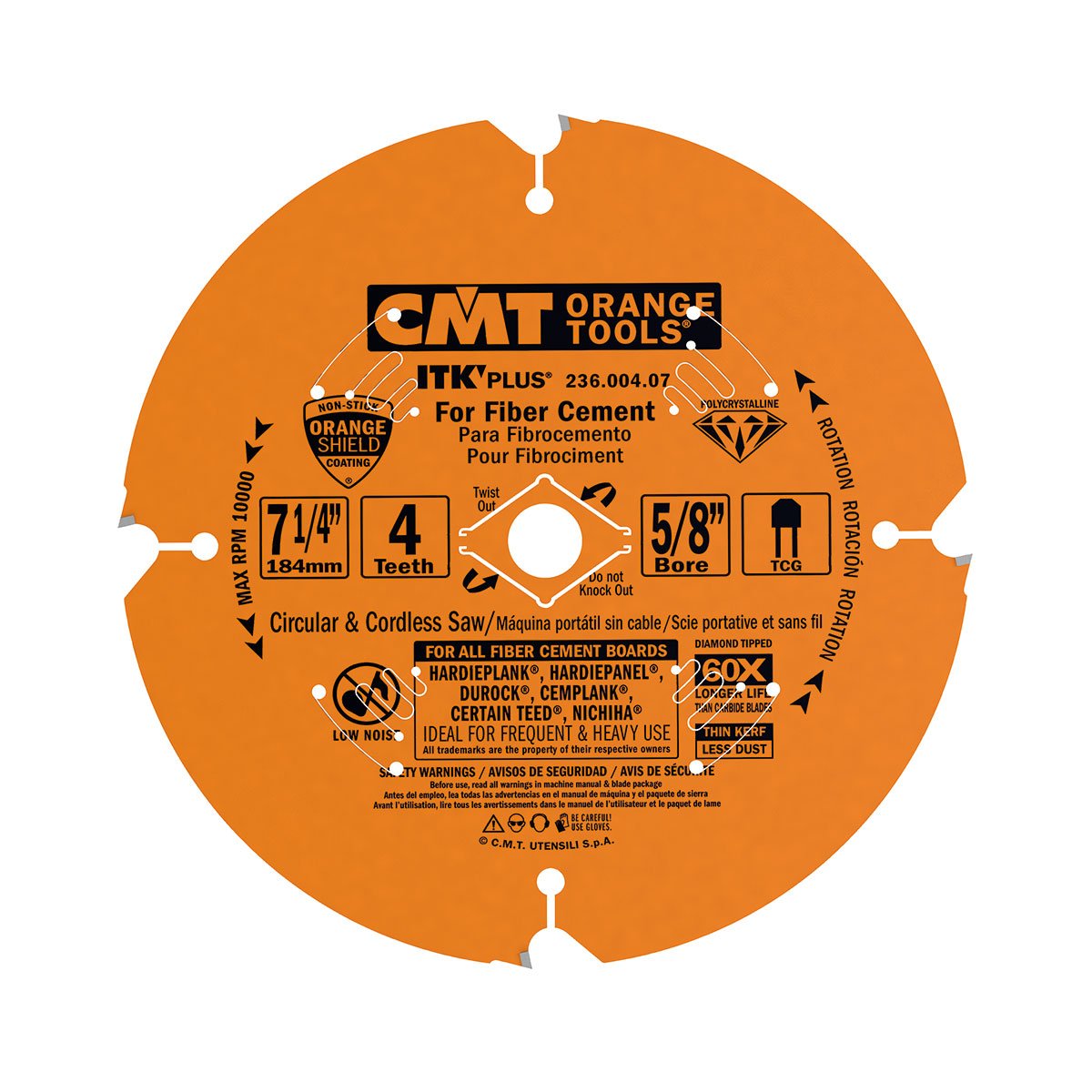 CMT 236.004.06  -  ITK Plus Dia-mond Circular Saw Blade