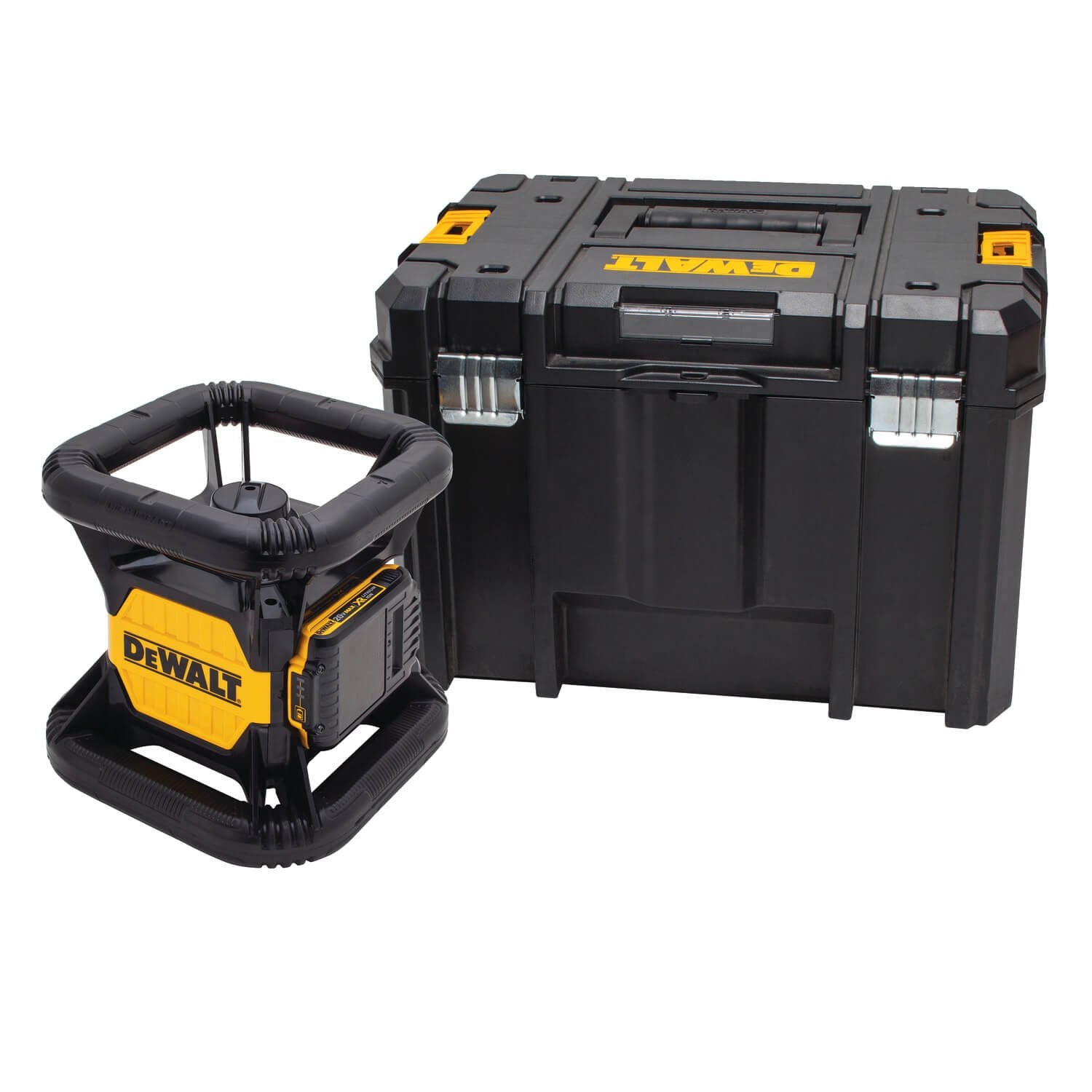 DEWALT DW074LR-20V Max Laser-Wasserwaage, rotierend, rot, Reichweite 150 Fuß