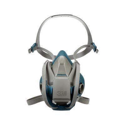 Demi-masque respiratoire réutilisable 3M™ Rugged Comfort à fermeture rapide, 6502QL 